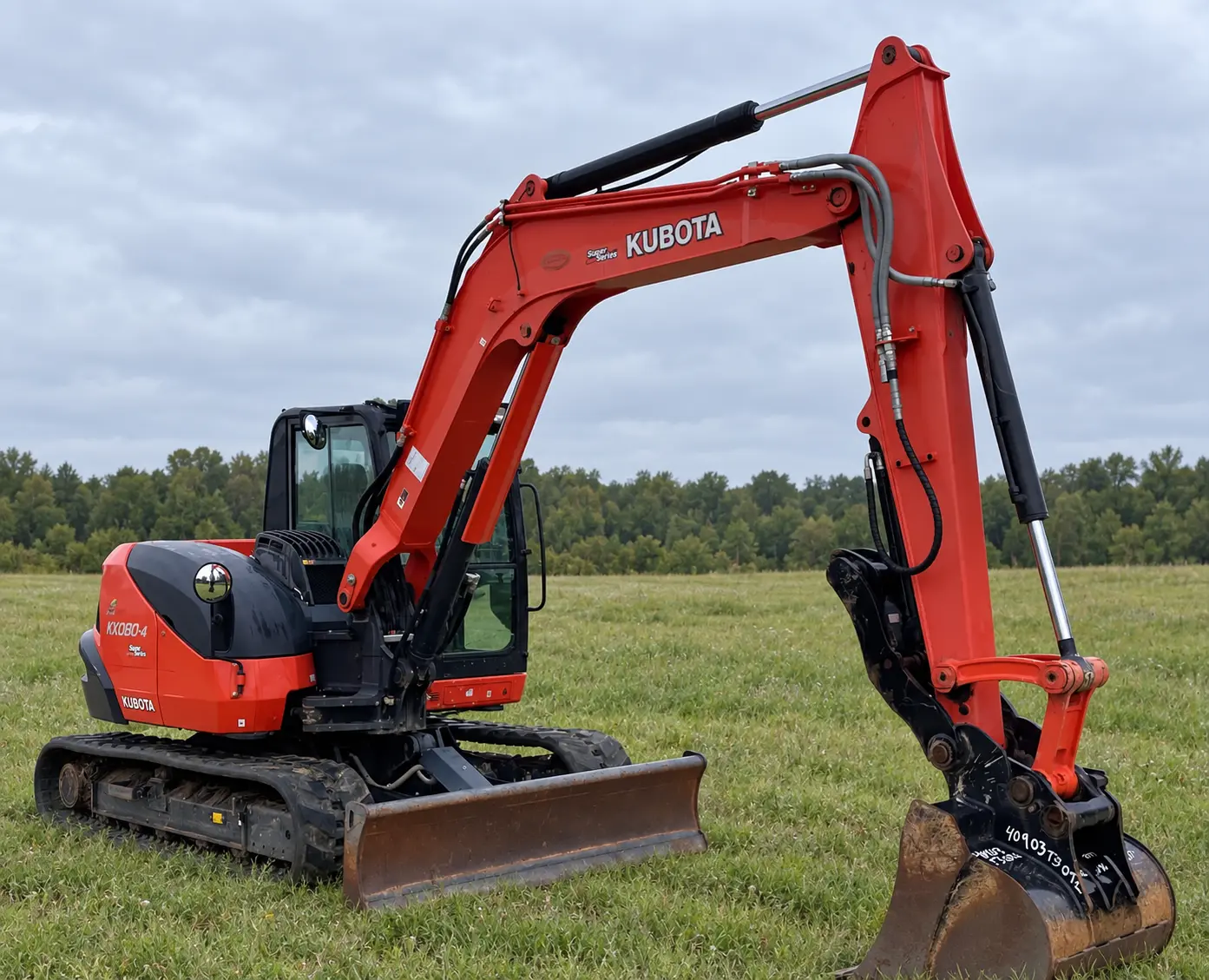 Sent E Mail Auto 2019 Kubota KX080-4 — Ebensburg Auto Auction Sales Inc